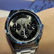 卡西歐（CASIO）手表男時(shí)尚休閑防水三眼表盤非機(jī)械男士商務(wù)通勤石英腕表七夕禮物 黑盤鋼帶 禮盒裝+備用皮帶