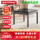 宣和（tryho）【更穩(wěn)定久用十年】XH360全自動(dòng)麻將機(jī)電動(dòng)棋牌麻將桌餐一體家用 餐桌款【星空灰】+鋼化玻璃蓋板