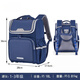 卡拉羊1-4-6年級小學(xué)生大嘴減負書(shū)包立體護脊大容量防下墜雙肩包 2199經(jīng)典藍（身高110-130）