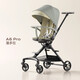 普洛可（PLAYKIDS）A6pro嬰兒推車(chē)遛娃神器0-6歲用折疊可坐可躺帶減震溜輕便高景觀(guān) A6pro-潘多拉