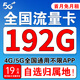 中國廣電 CHINA BROADNET流量卡全國通用無限流量手機卡純大王卡電話卡29元廣電流量卡非長期永久終身 【本地卡】19元/月192G全國通用+首免