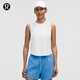 lululemon丨Sculpt 女士短款運動背心 *蕾絲飾邊 LW1FEJS 白色 S /6