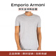 安普里奧·阿瑪尼（Emporio Armani）EA 秋季新品 男士棉質(zhì)經(jīng)典短袖T恤 打底衣 2件裝 15935藍(lán)/灰 M