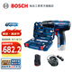 博世（BOSCH） GSB 120 12V鋰電充電式?jīng)_擊鉆+家用多功能工具箱108件套 單電版組合套裝