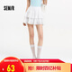 森馬（Semir）半身裙女設計感肌理蕾絲花邊甜美2025夏A字蓬蓬短裙109325120002