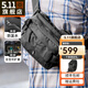 5.11（TACTICAL SERIES ）戶外戰(zhàn)術(shù)防潑水單肩包lv6戶外休閑斜挎包511多功能腰包56702 LV6-3L容量/黑色