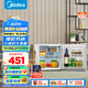 美的（Midea）45升單門(mén)迷你小冰箱租房宿舍辦公室家用冷藏小型電冰箱美妝可用節(jié)能安靜運(yùn)行BC-45M【國(guó)家補(bǔ)貼】
