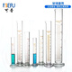可普玻璃量筒生物化學(xué)實(shí)驗室器材耗材容器道具高硼硅耐高溫透明刻度量筒學(xué)生實(shí)驗用品直型500ml