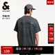 杰克·瓊斯（JACK&JONES）25年男裝短袖t恤男夏季遇水顯花速干透氣寬松半袖耐洗不易變形 E40深灰色 常規(guī) XL