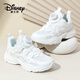 迪士尼（Disney）兒童跑步鞋男女童戶外春秋小白鞋中大童透氣運動鞋 312雙網(wǎng)  36 
