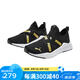 彪馬（PUMA） 新款兒童男女大童舒適跑步鞋春秋季網(wǎng)眼透氣一腳蹬運動鞋休閑鞋 黑色 -金色 39