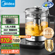美的（Midea）養(yǎng)生壺 1.8L全自動(dòng)大容量煮茶壺?zé)畨?16L母嬰不銹鋼全盤加熱電熱水壺恒溫花茶壺煮茶器YS18P305