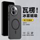 斐普特【瓦楞條紋磁吸】適用紅米k80至尊版手機殼k70pro磨砂膚感k60至尊保護套全包防摔簡(jiǎn)約高清透明硬殼 【磁吸冰霧款-透黑】磨砂膚感丨超薄散熱丨強磁吸附 紅米K80至尊版