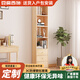 豆腐西施實(shí)木書柜帶玻璃門辦公室書櫥儲(chǔ)物柜展示柜子收納一體靠墻文件柜 A4款長(zhǎng)40*寬30*高200cm
