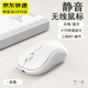 鉑吶苓雙模無線鼠標藍牙可充電超靜音商務(wù)辦公鼠標電腦臺式筆記本平板外設(shè)適用戴爾惠普聯(lián)想小米華為產(chǎn)品 白色條紋【藍牙+2.4g雙模靜音充電版】