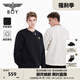 BOY LONDON【暗紋提花】潮牌秋季新品情侶款字母提花休閑衛(wèi)衣N03029 黑色 L