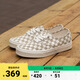 VANS范斯官方 Authentic奶茶色棋盤格元?dú)馇逍履信夹蛶?棕白棋盤格 37