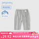 JELLYBABY【2025夏裝上新】女童打底褲寶寶甜美貝殼褲子小童薄款兒童七分褲 花灰 110 CM