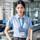 保羅嵐芝高端polo衫定制工作服男夏季文化衫速干短袖女t恤印logo企業(yè)工裝 純色【7A抗菌-雙面速干】冰海藍(lán) XL 【垂感抗皺】