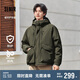 森馬棉服男冬季防水防油防污防風(fēng)外套寬松101724112102