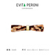 依慧達（Evita Peroni ）新款蝴蝶結(jié)橫夾女后腦勺發(fā)卡一字夾 炫金棕