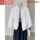 SNYDER WEAR韓國(guó)百搭衣女薄款外套女休閑沖鋒上衣秋季戶(hù)外休閑百搭運(yùn)動(dòng)夾克女 白色 M 【建議80-100斤】