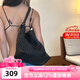 ECODAY編織托特包大容量通勤手提單肩包女包生日情人節(jié)七夕禮物送女友 黑色（中號）