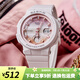 卡西歐（CASIO）手表BABY-G霓虹夜光雙顯 防水防震運(yùn)動(dòng)電子表 學(xué)生女表考試表 BGA-250-7A2