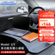 卡斯蘭適用特斯拉小桌板Model3Y蔚來(lái)理想問(wèn)界車載餐盤墊板折疊電腦桌板 特斯拉多功能車載小桌板【碳纖維紋黑】