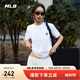 MLB短袖男女情侶百搭休閑經(jīng)典純色T恤25春季新款3ATSB0153-50WHS-M