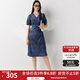 帕羅（PALUOPO）【售完不補】連衣裙女夏季法式復(fù)古氣質(zhì)顯瘦裙子夏天穿的裙子集合 TS258091Z XL (170/92A)