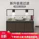森森（SUNSUN）2025新品魚缸水族箱溪流缸底過濾超白玻璃南美原生缸生態(tài)魚缸 升級款經(jīng)典黑(帶顯示屏，爆藻燈) 靠墻款長151*寬48*缸高40/柜高85cm