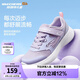 Skechers斯凱奇兒童運(yùn)動(dòng)鞋春夏男女童魔術(shù)貼休閑鞋中大童跑步鞋405315L 【透氣款】女童-薰衣草色/LAV 34