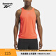 Reebok銳步官方24新品男子專業(yè)室內(nèi)外運(yùn)動(dòng)健身訓(xùn)練透氣舒適背心 100205992 珊瑚紅 XL