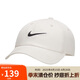 耐克NIKE春運動配飾男女太陽帽棒球帽CLUB CAP帽子FB5369-072白S/M