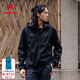 猛犸象（MAMMUT）【紅標】Clion 男女同款防風(fēng)耐磨連帽夾克外套軟殼衣 黑色 XS