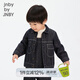 jnby by JNBY[江南布衣嬰童]秋夾克外套大口袋潮酷休閑感男女童嬰兒YN8610400 991牛仔藏青 100 cm