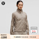 lululemon丨Classic-Fit Ventilated 女士跑步經典剪裁通風夾克 LW4BYZS 暖褐灰 S /6
