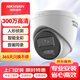 HIKVISION?？低暠O(jiān)控?cái)z像頭300萬雙光全彩夜視AI人形檢測可錄音室內(nèi)外POE監(jiān)控器手機(jī)遠(yuǎn)程T13HV3-LA 2.8MM