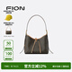 菲安妮（FION）經(jīng)典印花托特包女單肩斜挎包hobo包大容量手提包七夕情人節(jié)禮物 啡/茶【中款】