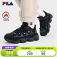 FILA 斐樂官方加絨豌豆鞋女鞋老爹鞋運動鞋2025保暖休閑鞋