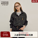 Teenie Weenie小熊牛仔襯衫女春季簡約復古美式長袖襯衣外套女