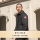 加拿大鵝（Canada Goose）Lodge 男士教練式羽絨夾克休閑外套大鵝羽絨服 2755M 61 黑色 L