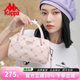 Kappa卡帕 2025新款正品波士頓女包圓桶手提單肩包時(shí)尚波士頓斜挎包 桃氣奶芙粉