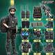 【高配版】兒童特種兵迷彩服裝全套裝備夏季戶外夏令營軍訓玩具槍 【短袖】黑鷹：12件套 身高100