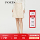 PORTS 寶姿秋冬新品女裝短裙ALM9S022NFQ078 粉色混色 S (4)