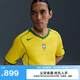 耐克（NIKE）巴西隊球迷版2025新款男子速干足球球衣秋季舒適官方NIKE HV4426 741歐皮特黃/蘋果綠/蘋果綠 L