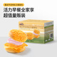 三只松鼠氧氣烘焙蛋皮肉松漢堡面包早餐代餐下午茶點(diǎn)心辦公室零食 蛋皮芋泥肉松漢堡面包/430g*1箱