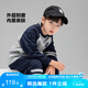 左西男童運(yùn)動(dòng)套裝兒童春裝衛(wèi)衣衛(wèi)褲2025新款男孩兩件套潮 藏青色 130