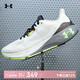安德瑪（UNDERARMOUR）官方男子跑步鞋春夏大碼跑鞋訓(xùn)練鞋馬拉松運(yùn)動鞋緩震透氣休閑男鞋 3024899-101輕便回彈/Machina3 47